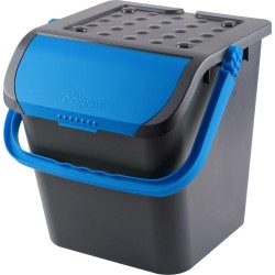 Afvalbak 'Malpie' - Afvalscheiding - Afvalemmer - Blauw - 28L - Papierafval