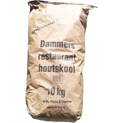 Dammers Houtskool 10 KG