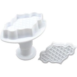 Creative Plaque Embossing Cutter/ Trellis, set van 2