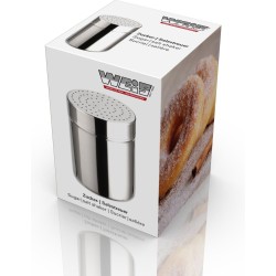 Karl Weis Zout / suikerstrooier 1,5 mm gemaakt van roestvrij staal - Ø 7 cm - 10 cm hoog