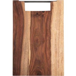 Bowls & Dishes Borrelplank - Tapasplank - Serveerplank - Hout - Met greep - 20 x 30 cm