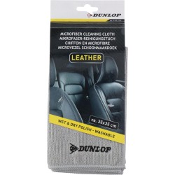 Dunlop Microvezeldoek Leer - Leder Reinigen - 350 g/m² - 35x35 cm