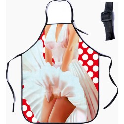 Barbecue - keukenschort - vrouw - grappig – keukenschort – one size - Marilyn Monroe