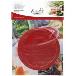 Weck Ekw Deksel Silicone Rood 100 Mm 82317