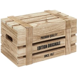Houten opberg box set van 3