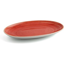 Serveerschaal Ariane Keramisch Rood (Ø 26 cm)