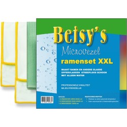 Betsy's Microvezel Ramenset XXL 40*40+70*50+40*40 Grijs