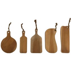 Tapasplank  - broodplank hout  - set van 5