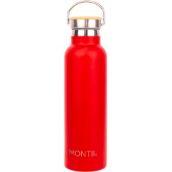 MontiiCo Original thermosfles - dubbelwandig RVS - 600ml - Cherry roze