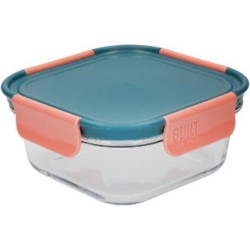 Built Ny Lunchbox Tropic 700 Ml 16,5 X 16 X 7,5 Cm Glas Groen/roze