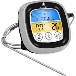 4cookz Touchscreen BBQ thermometer /Vleesthermometer - 0-250 graden