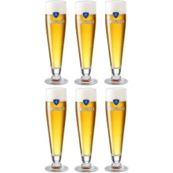 Bavaria Bierglas Op Voet 250 ml - 6 Stuks