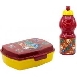 Harry Potter broodtrommel / brooddoos 17 X 14 X 5,6 cm + drinkfles 400 ml