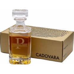 Gegraveerde Whiskey Karaf – Gepersonaliseerd cadeau – 750ml