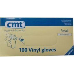 CMT Handschoenen Vinyl Gepoederd 100ST