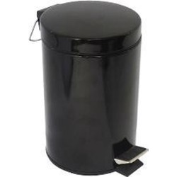 Easybin Pedaalemmer 3 liter afvalemmer Zwart