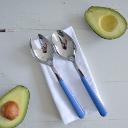 Brio gekleurd bestek slacouvert 2-delig Lavendel 4 | 22 cm
