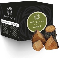 BBQ Flavour | Chunks Alder | Elzenhout | Els | Smokewood chunks | Houtchunks | BBQ rookhout | Smoke wood | Houtblokken | Kamado | BBQ