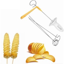 ProductGoods - Aardappel snijder - Chips maker - Potato twister - Spies