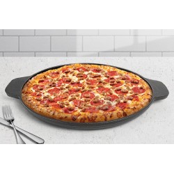 MONOO Broodpan / Pizzapan / Grillpan - 36cm - Zwart