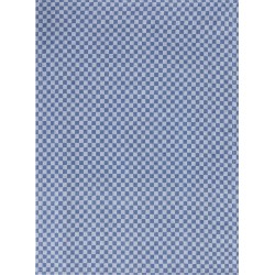 Linen & More   Keukendoeken   Theedoeken   Dutch Check   Set/3   Blauw/Wit   50x70cm