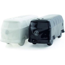 Brisa peper en zoutstrooier set Volkswagen T1 bus - Zwart