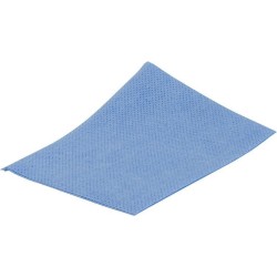 Bacterie remmende viscosedoek ca. 35x50, 25 stuks blauw