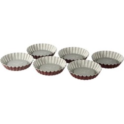 Dr Oetker Tartelettevorm 10 cm (set met 6 stuks)