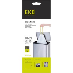 EKO afvalzakken type D 18-21 liter - Rol 20 zakken