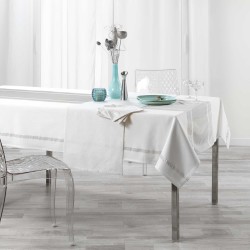 Livetti Tafelkleed Tafellaken Tablecloth 140x240 cm Elegancia Zilver