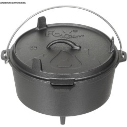 MFH Fox Outdoor - Kookketel - Dutch oven  -  gietijzer -  5,7 liter