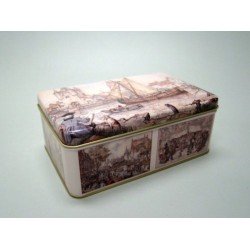 Anton Pieck koektrommel met boten