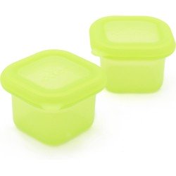 KOOLECO - 2 siliconen voedselcontainers - Groen- 100ml