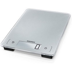 Soehnle digitale keukenweegschaal Page Aqua Proof - Zilver - tot 10 kg