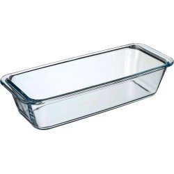 Borcam  Taartvorm - ovenschaal glas transparant 31 x 12 cm