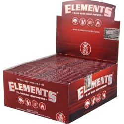 Elements Red Kingsize Slim Slow Burn Smoking Paper ( 50 pcs )