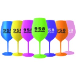 Santero wineglas "Green" groen -Per Stuk-