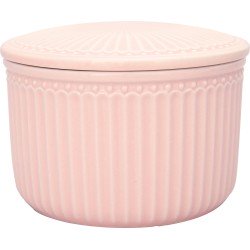 Greengate Alice - roze - voorraadpot - S - 800ml - aardewerk - klein