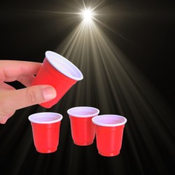 Red cup shotglas 59ml (100 stuks)