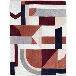 Nordal Patchwork quilt - roze mix