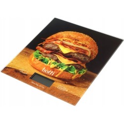 Botti Electronics Burger precisie keuken weegschaal - Met tarra functie - 1 gr tot 5 kg - Elektrisch - Inclusief batterijen