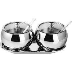 Roestvrij staal Sugar Bowl 330ml/11.6OZ