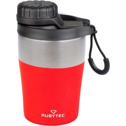 Rubytec Isolatiebeker Hotshot 200 Ml Rvs Rood