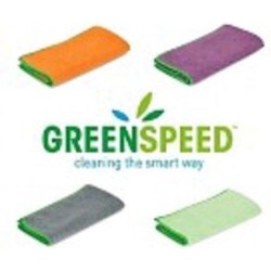 Greenspeed Microvezeldoeken 'Original'. Op-en-top microvezel. Set 8 stuks, stoere kleuren.