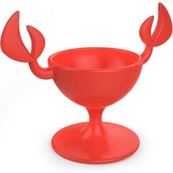 Cookut - eierdop - krab Maurice - rood