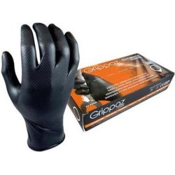 M-Safe 246BK Nitril Grippaz handschoen maat 9/L