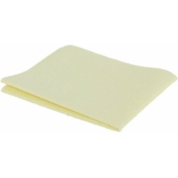 Microvezel PU reinigingsdoek set à 5 ca. 32x38 cm geel