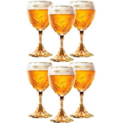 Grimbergen Bierglazen - 33cl - Set van 6 stuks