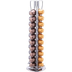 Kitch&Life Nespresso capsulehouder - 40 cups - koffiecups houder - Chrome