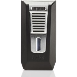 Colibri aansteker Double Flame Slide Black/Chrome